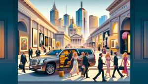 gallery hopping with chauffeurs