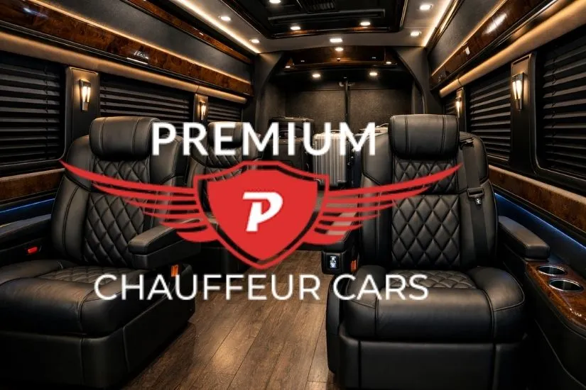 interior of premium luxury car