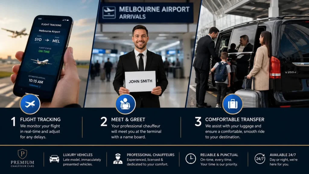 informational image of service premium chauffeur cars provide