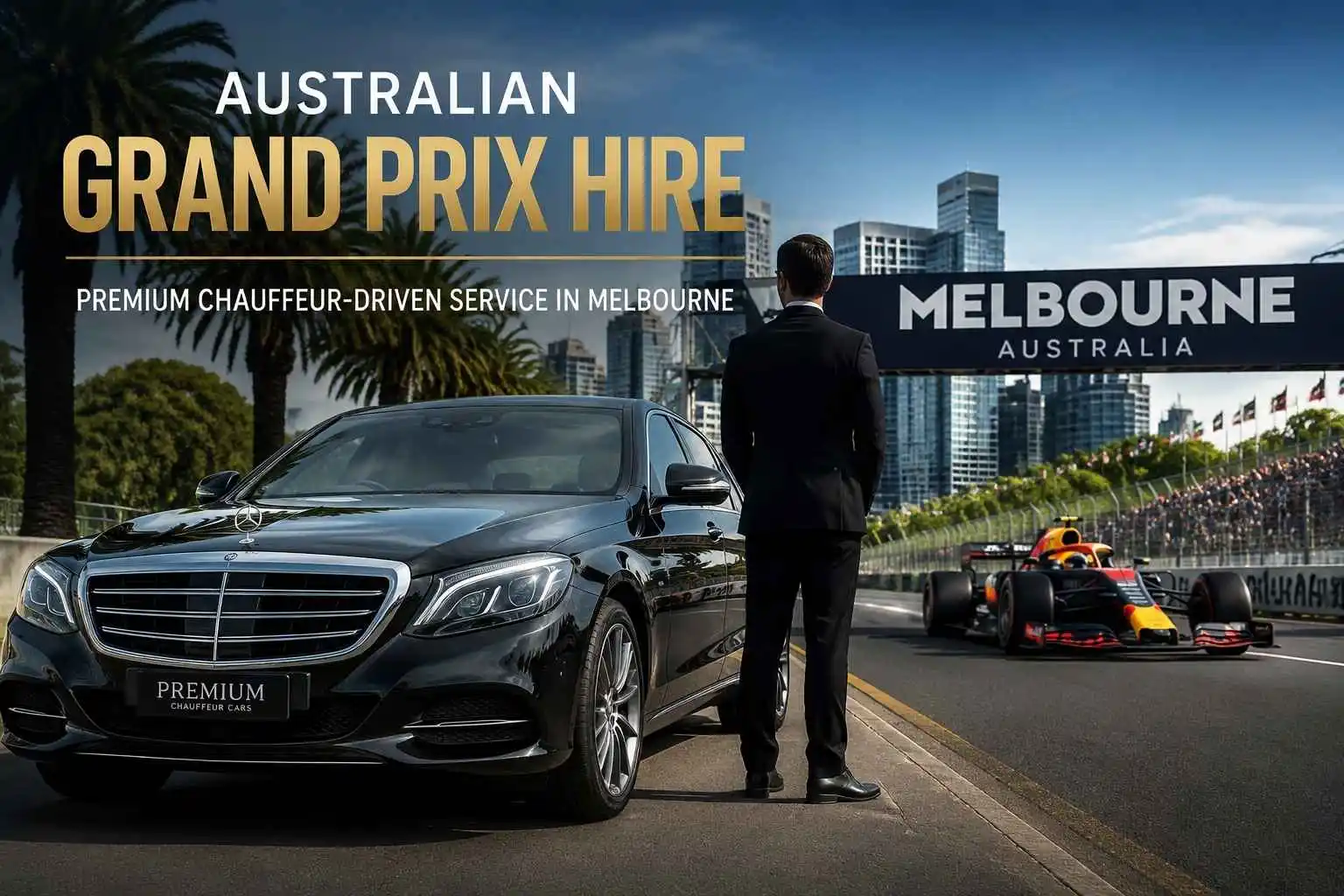 Australia grand prix 2027 chauffeur service.