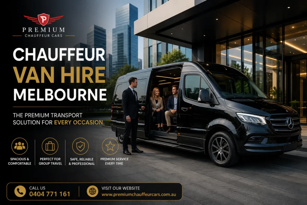 chauffeur van hire melbourne with premium chauffeur cars melbourne