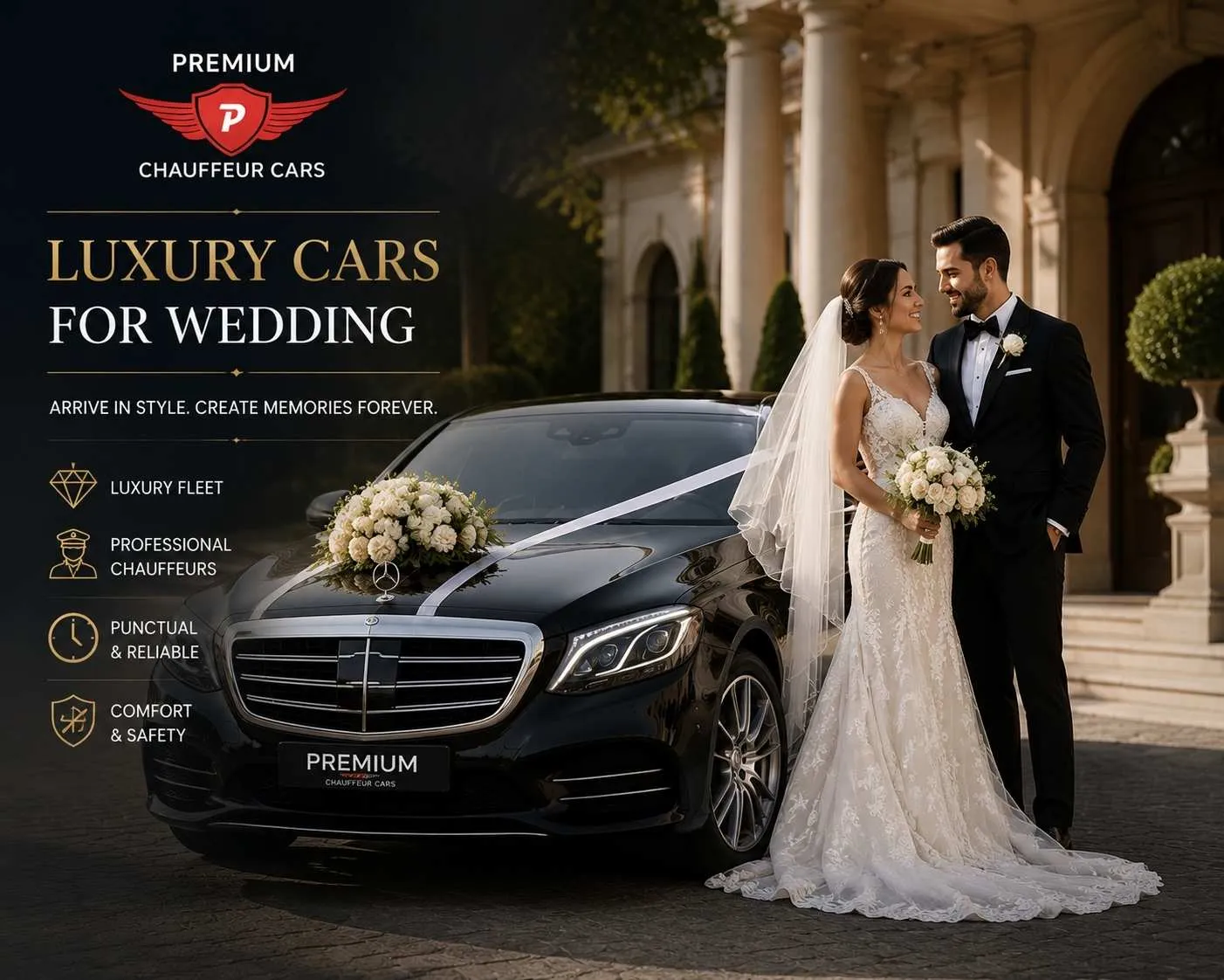 luxury car for wedding melbourne